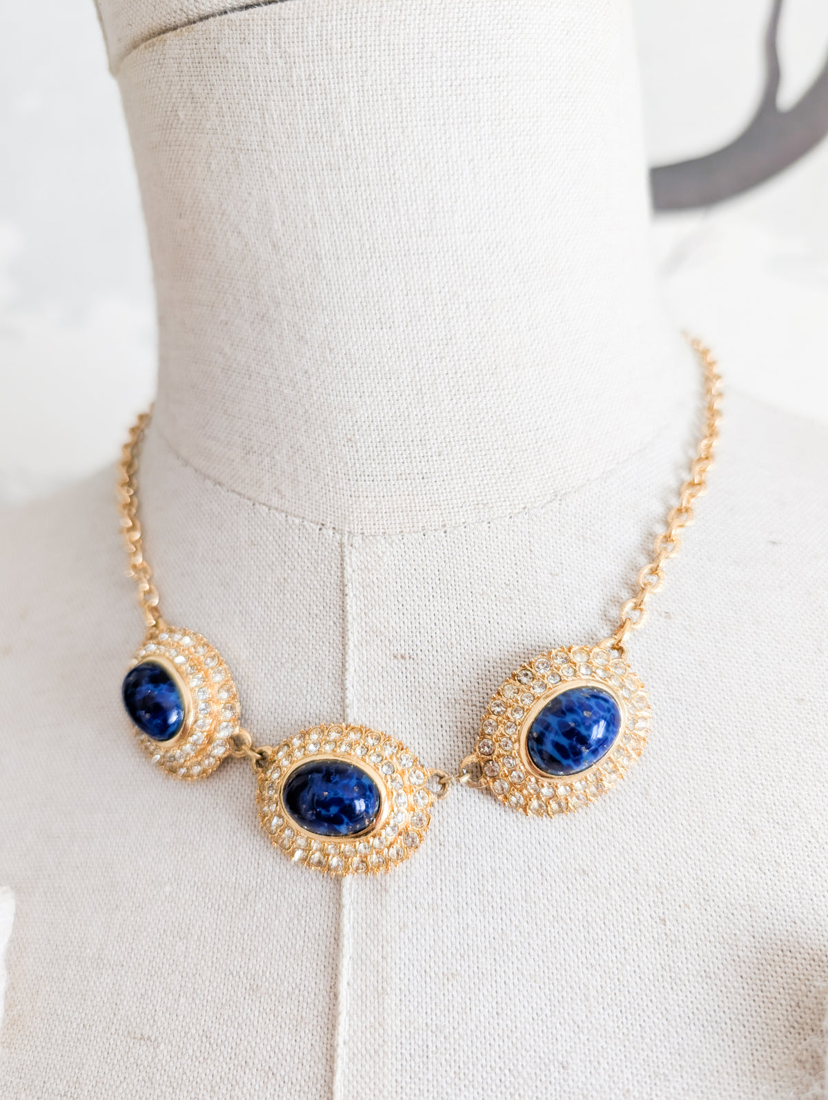 Collier cabochons Corocraft
