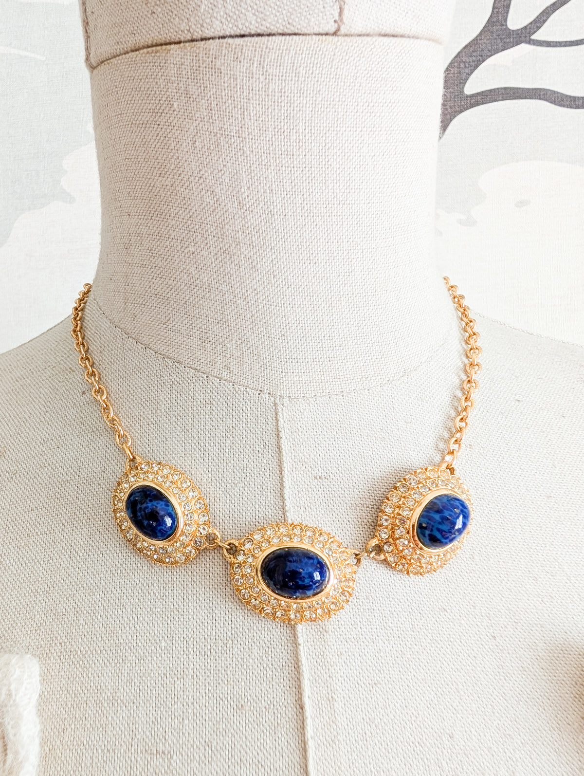 Collier cabochons Corocraft