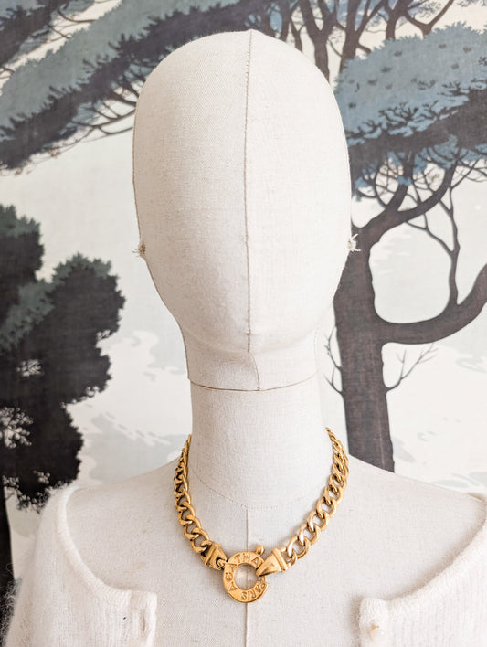 Collier gourmette Agatha