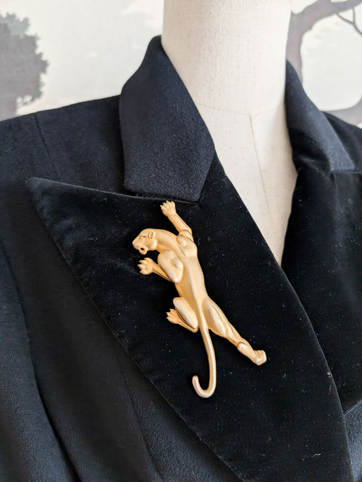 Broche panthère
