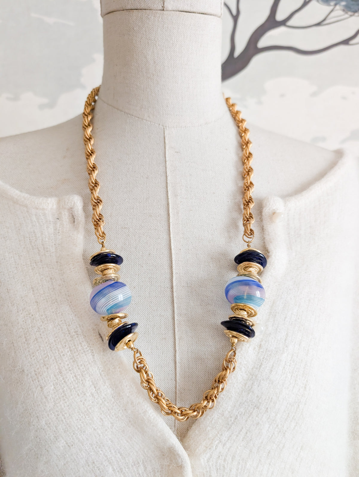 Collier verre Corocraft