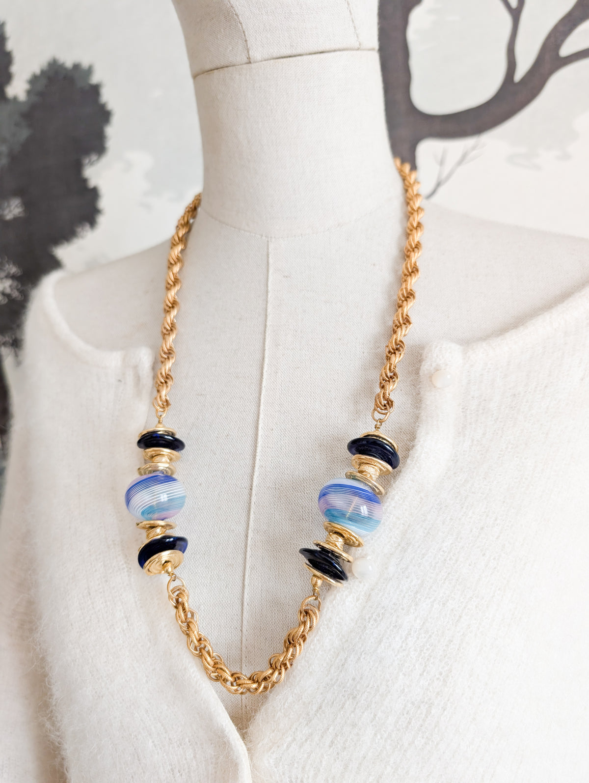 Collier verre Corocraft