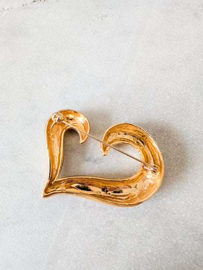 Broche coeur