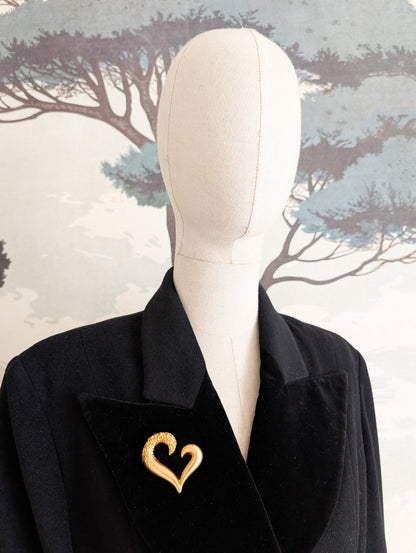 Broche coeur