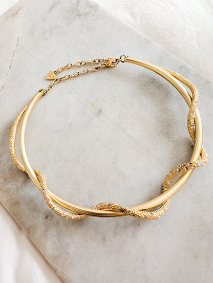 Collier anneau Dolce Vita