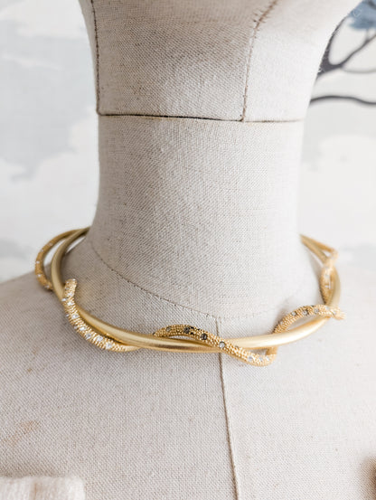 Collier anneau Dolce Vita