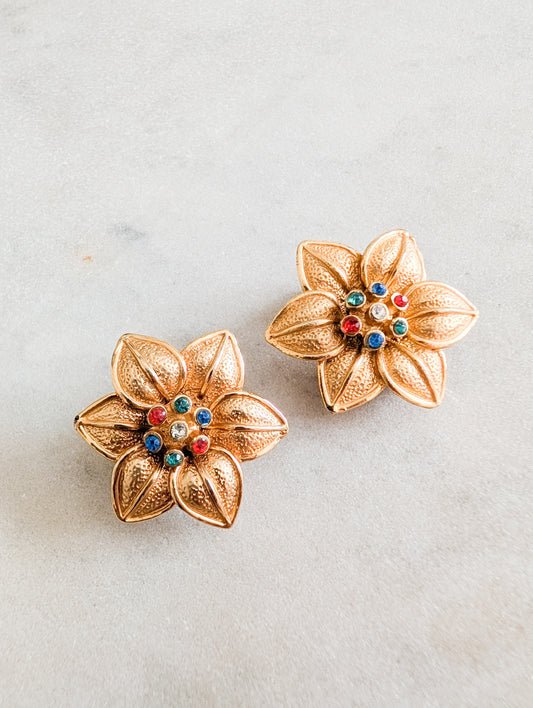 Boucles fleurs