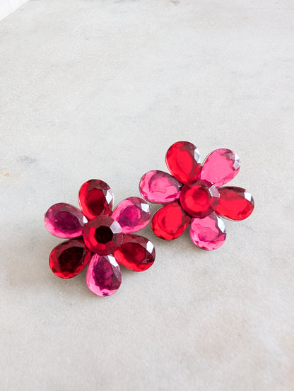 Boucles fleurs Joyaux