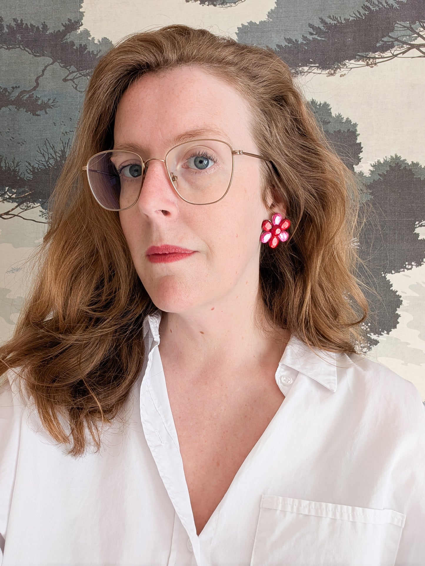 Boucles fleurs Joyaux