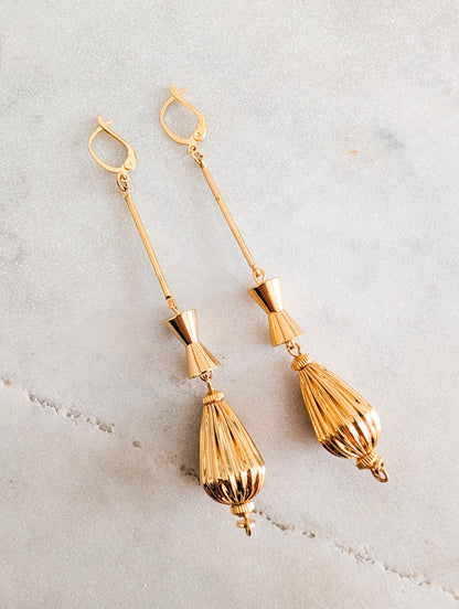 Boucles oreilles percées Corocraft