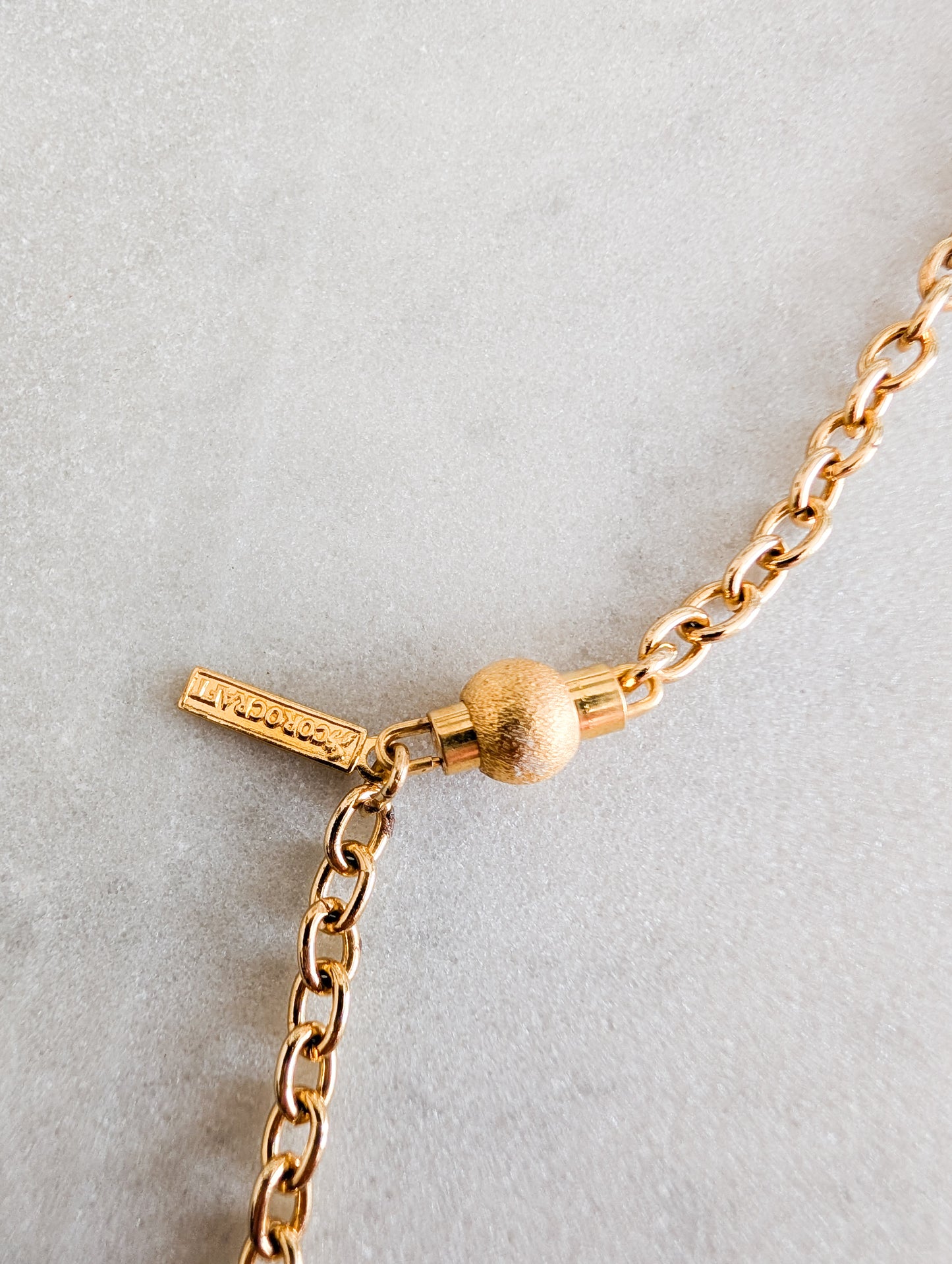 Long collier coeurs Corocraft