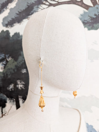 Boucles oreilles percées Corocraft