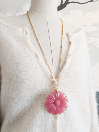 Collier fleur Corocraft