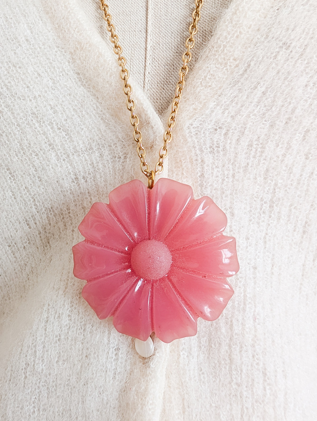 Collier fleur Corocraft