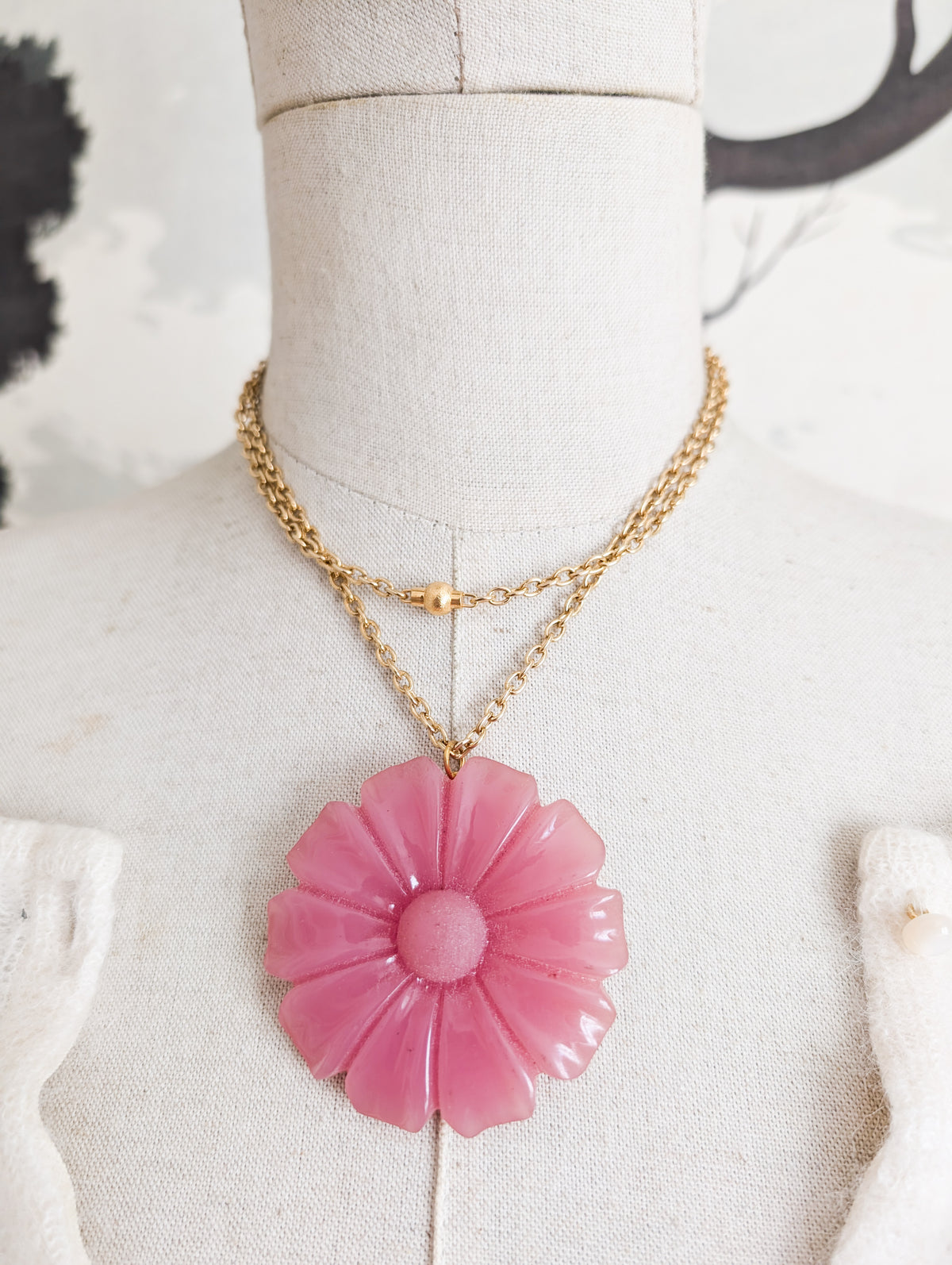 Collier fleur Corocraft