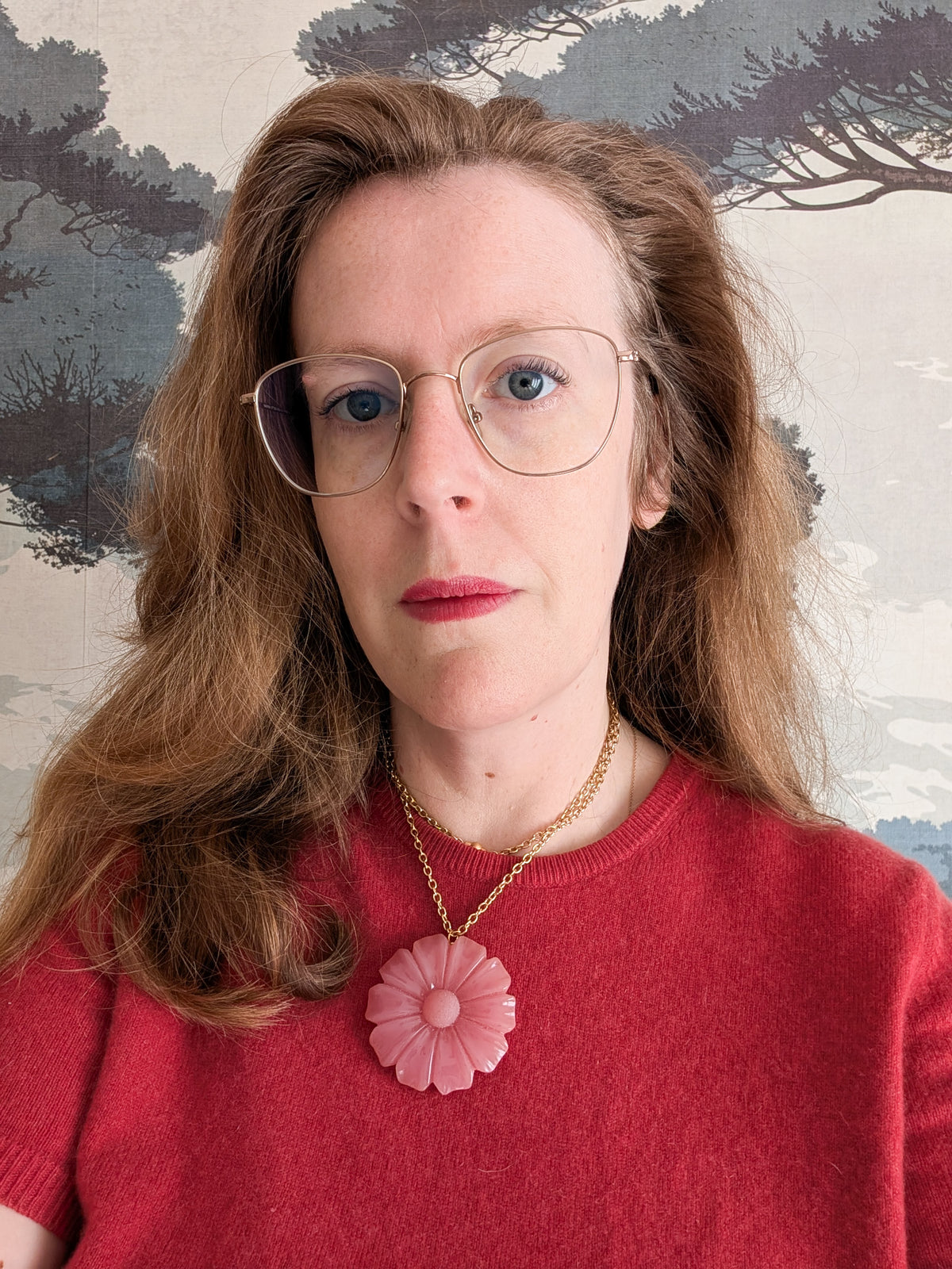 Collier fleur Corocraft