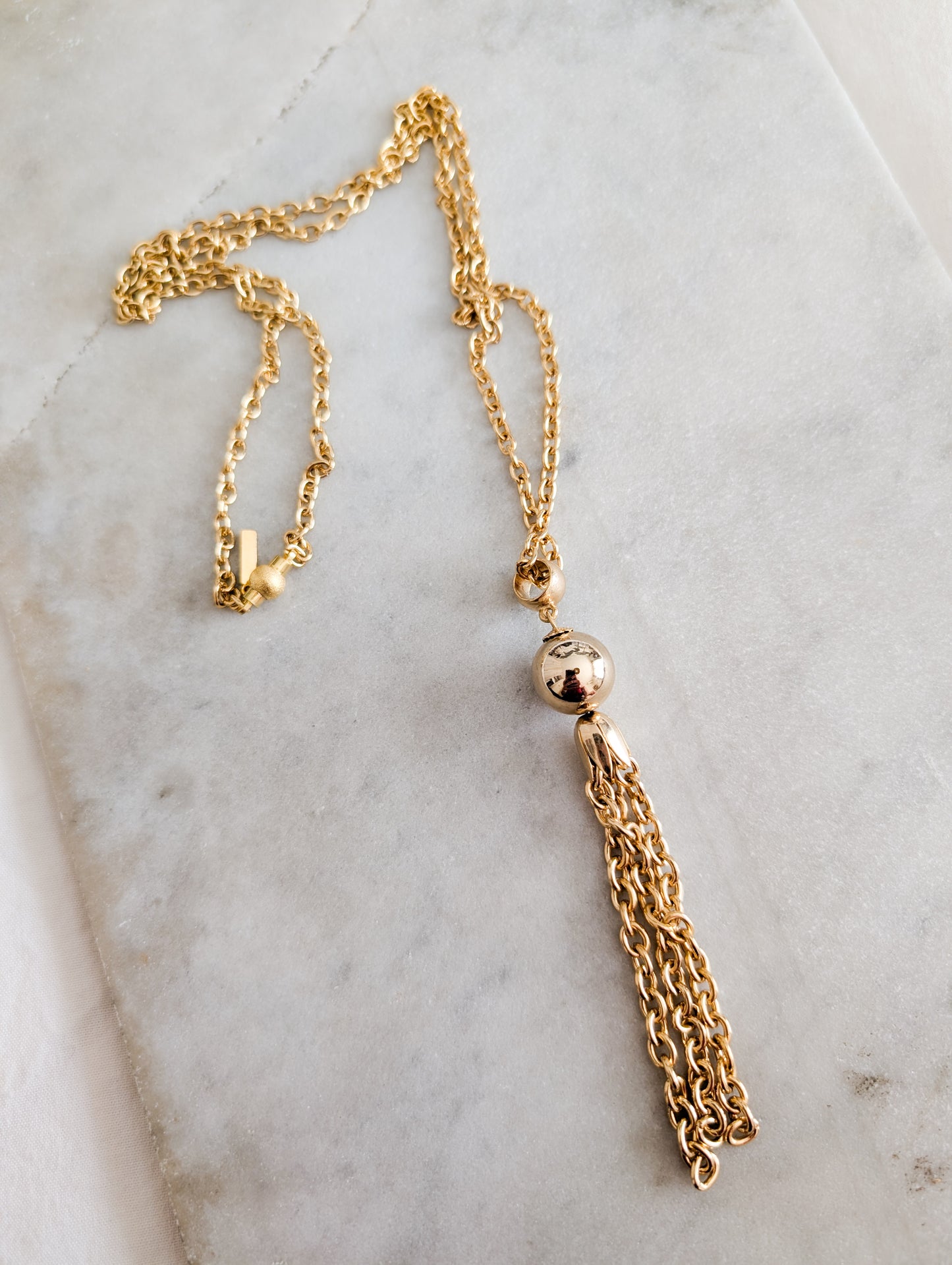 Sautoir pompon Corocraft