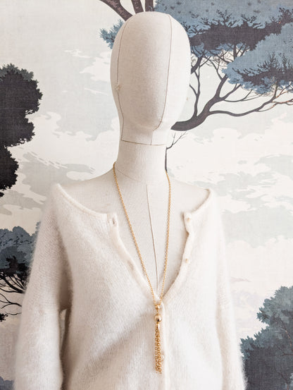 Sautoir pompon Corocraft