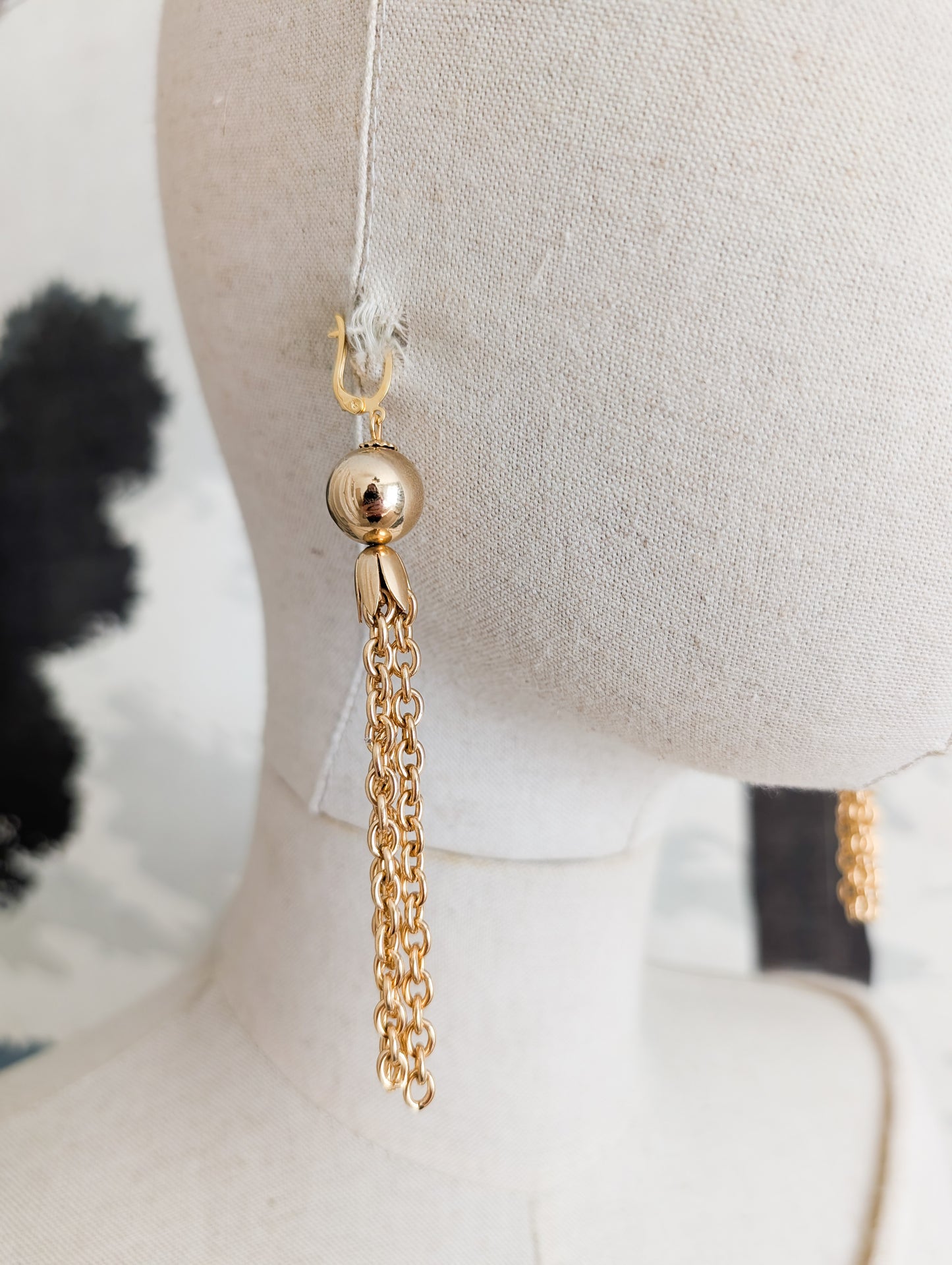 Boucles pompons Corocraft