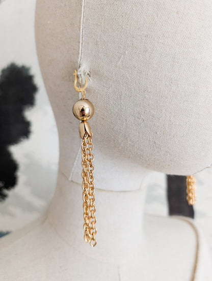 Boucles pompons Corocraft