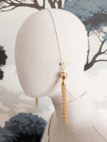 Boucles pompons Corocraft