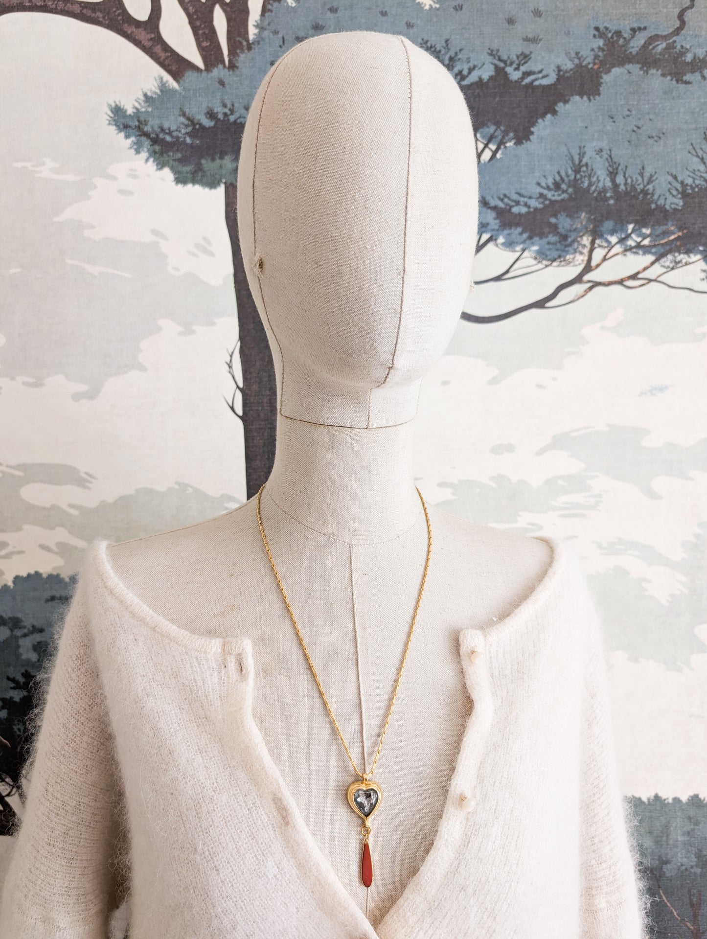 Collier coeur Corocraft