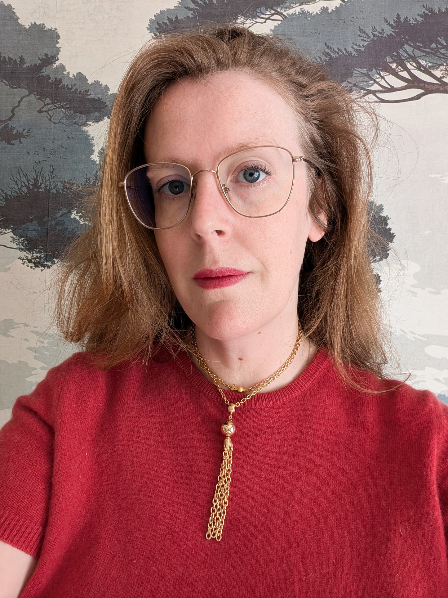 Sautoir pompon Corocraft