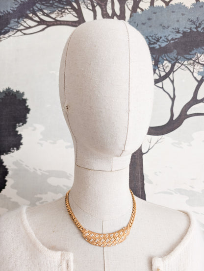 Collier cannage