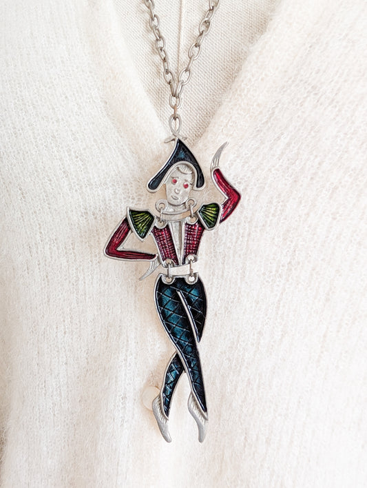 Sautoir Arlequin 70's