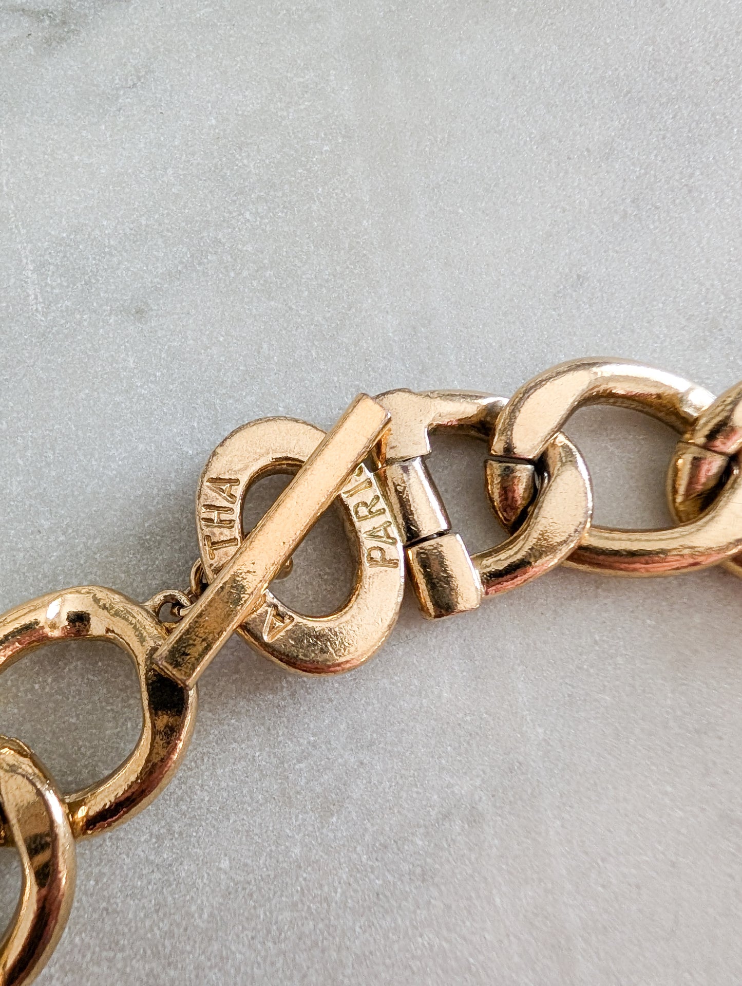 Collier gourmette Agatha