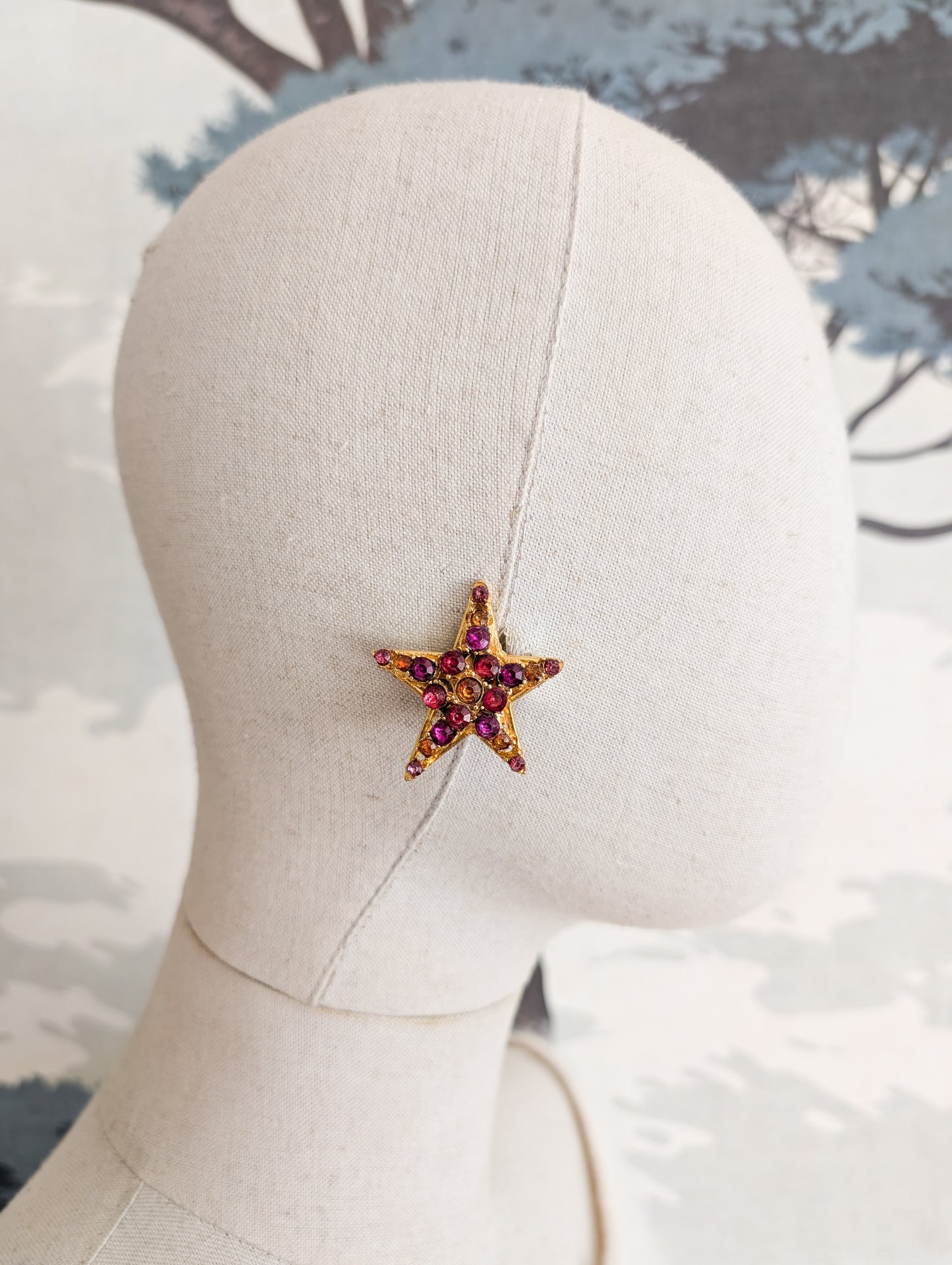 Boucles à clips étoiles