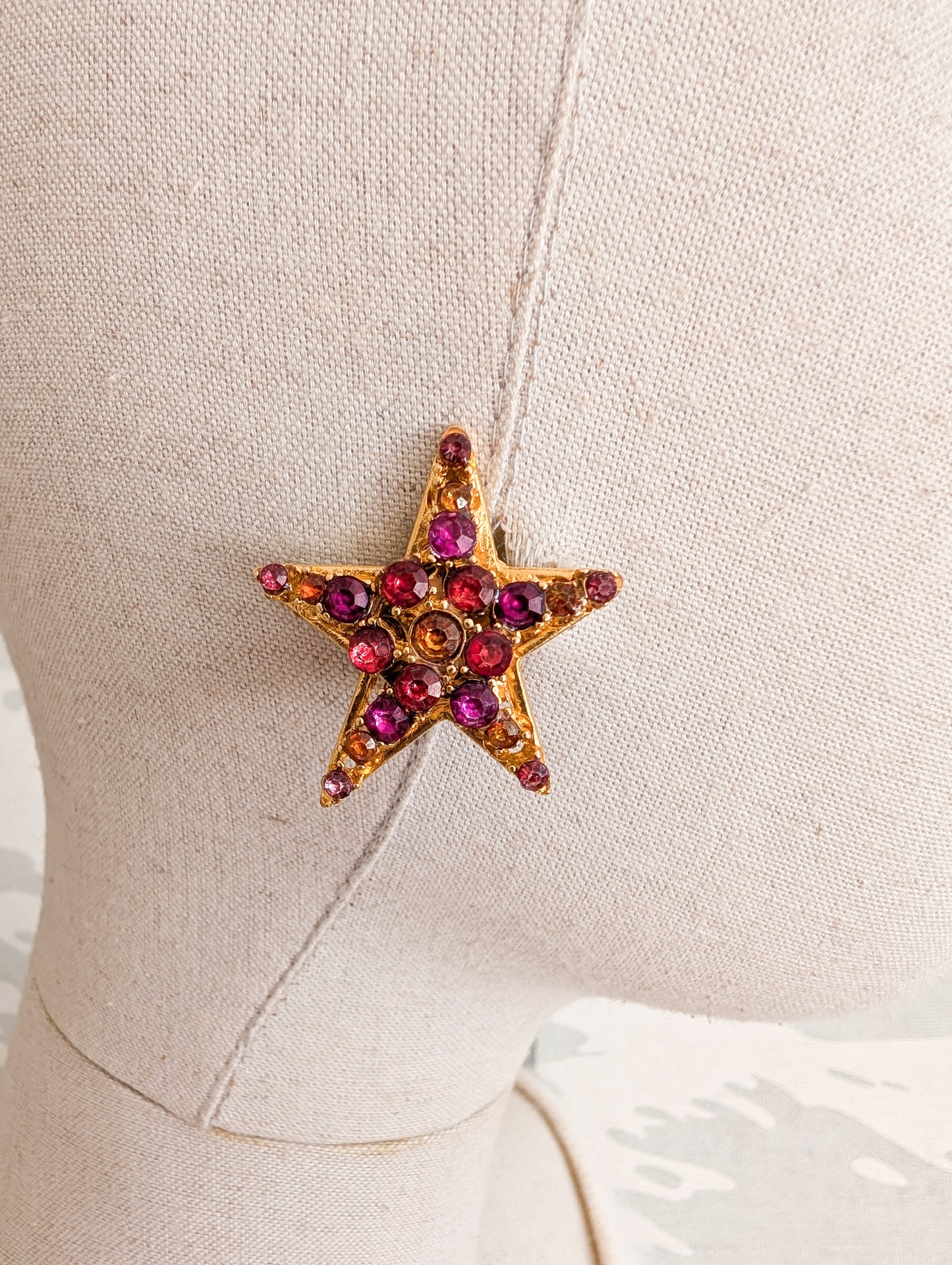 Boucles à clips étoiles