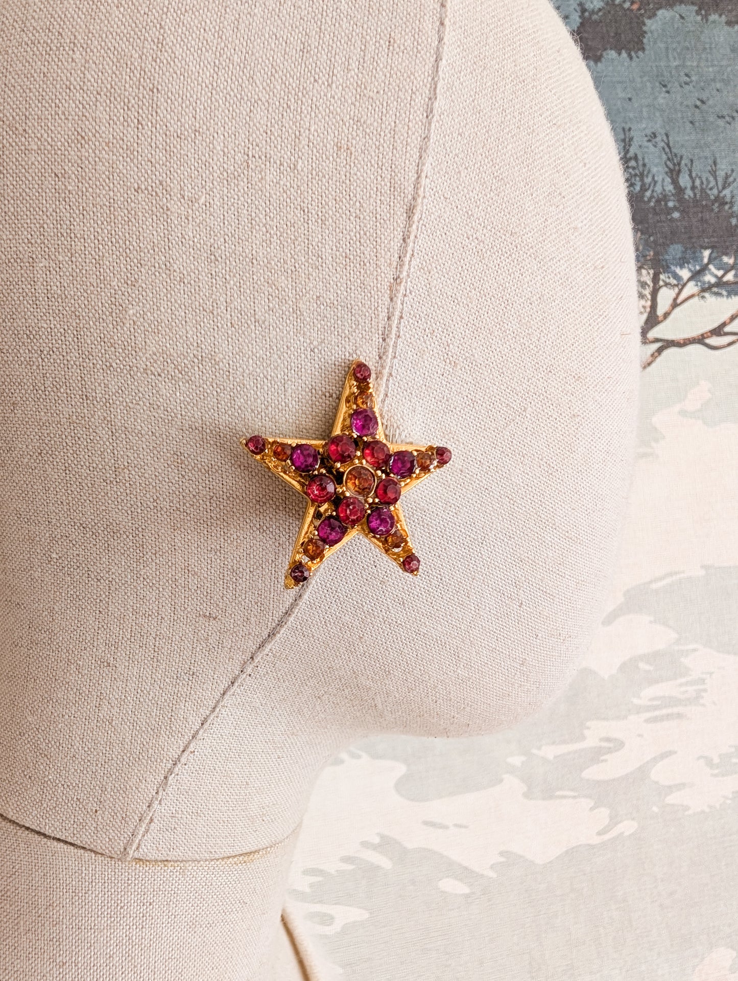 Boucles à clips étoiles