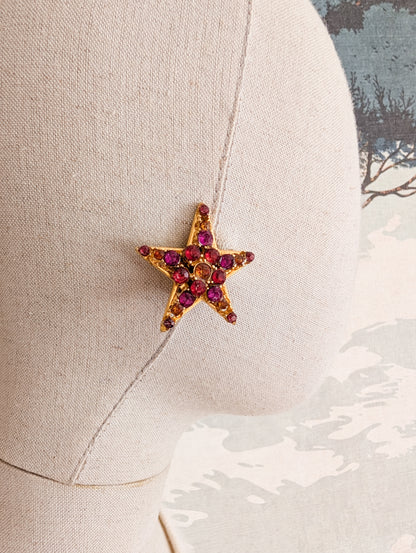 Boucles à clips étoiles