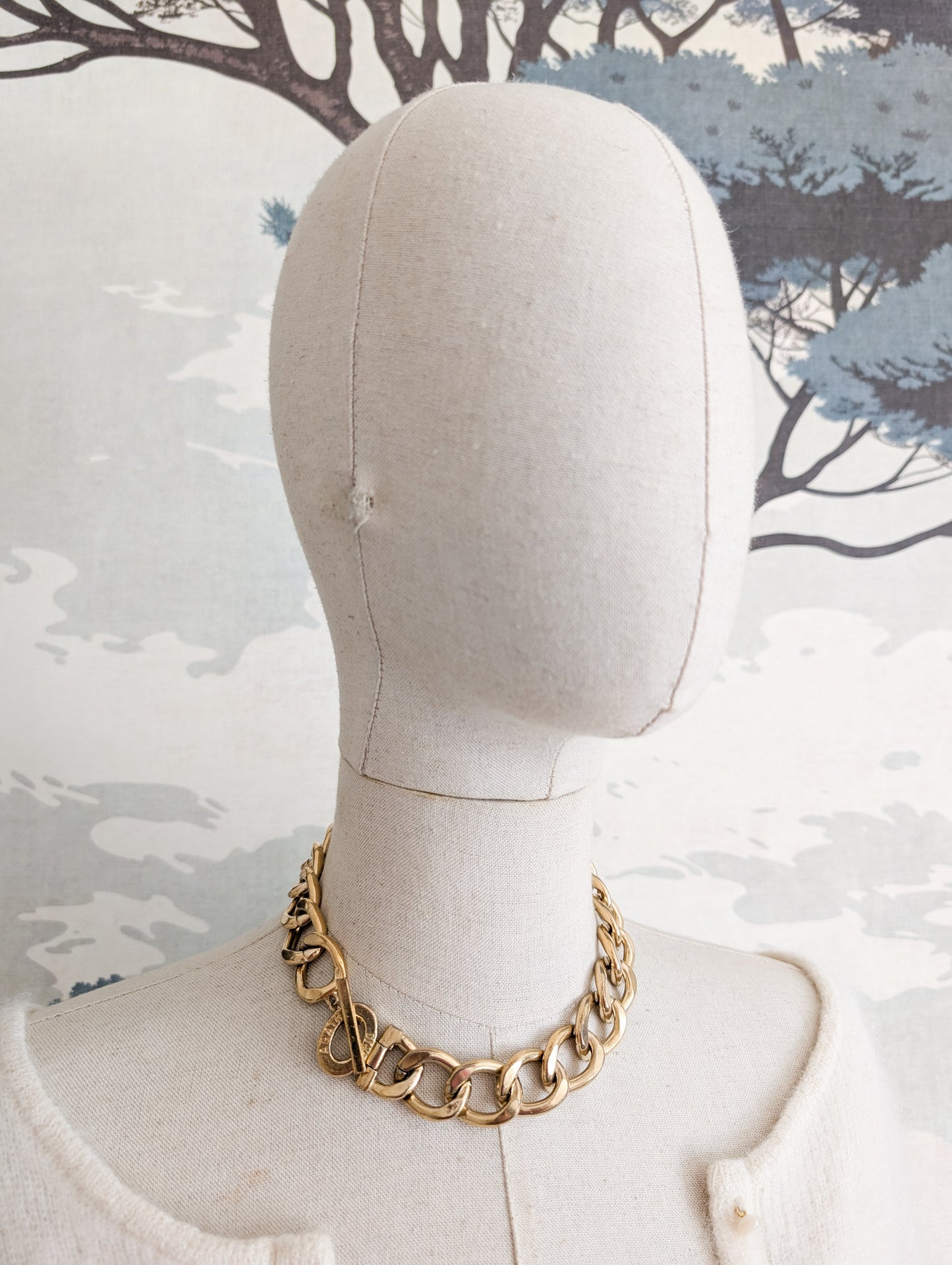 Collier gourmette Agatha