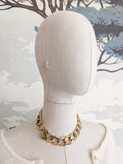 Collier gourmette Agatha