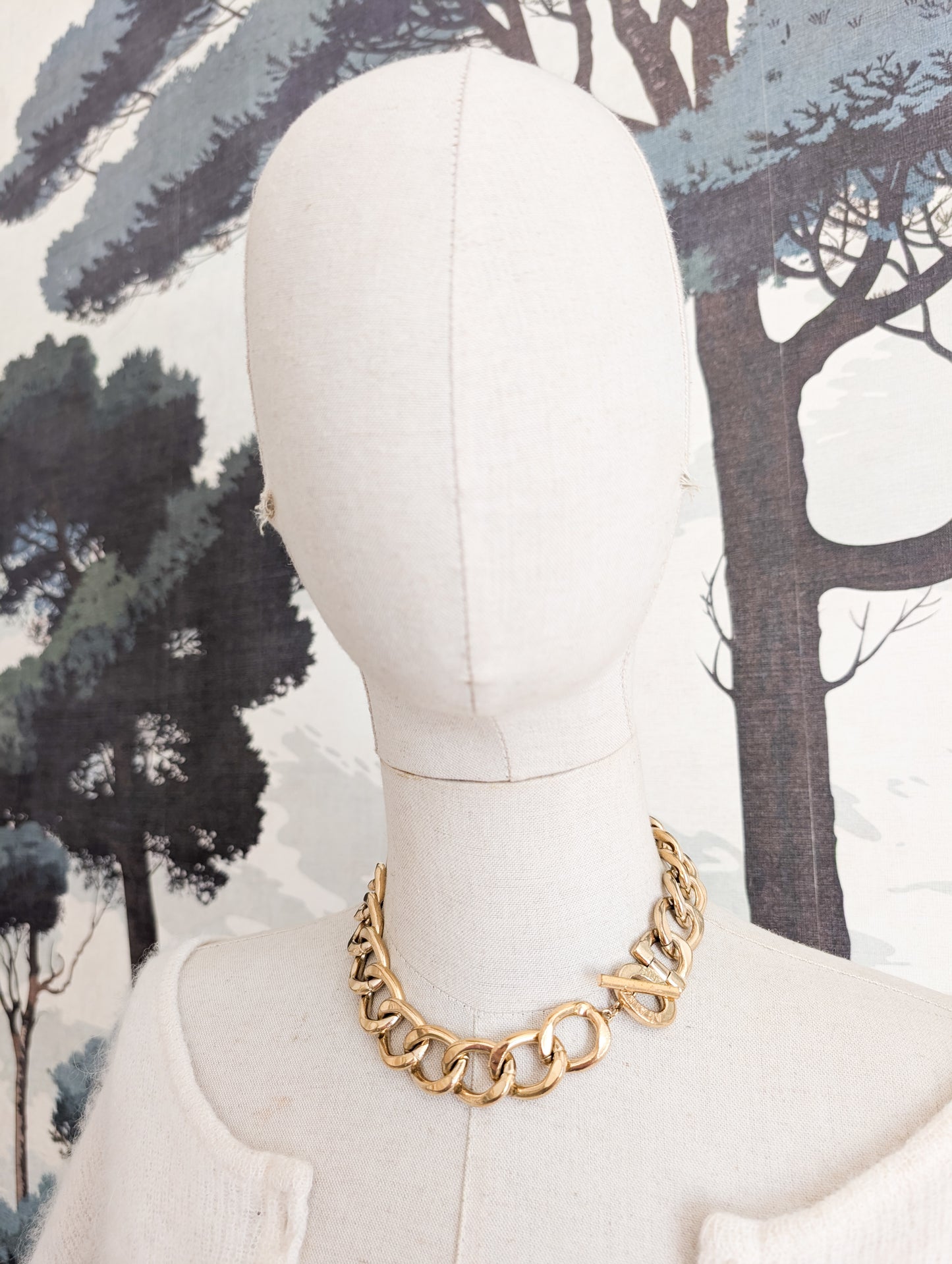 Collier gourmette Agatha