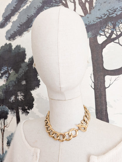 Collier gourmette Agatha