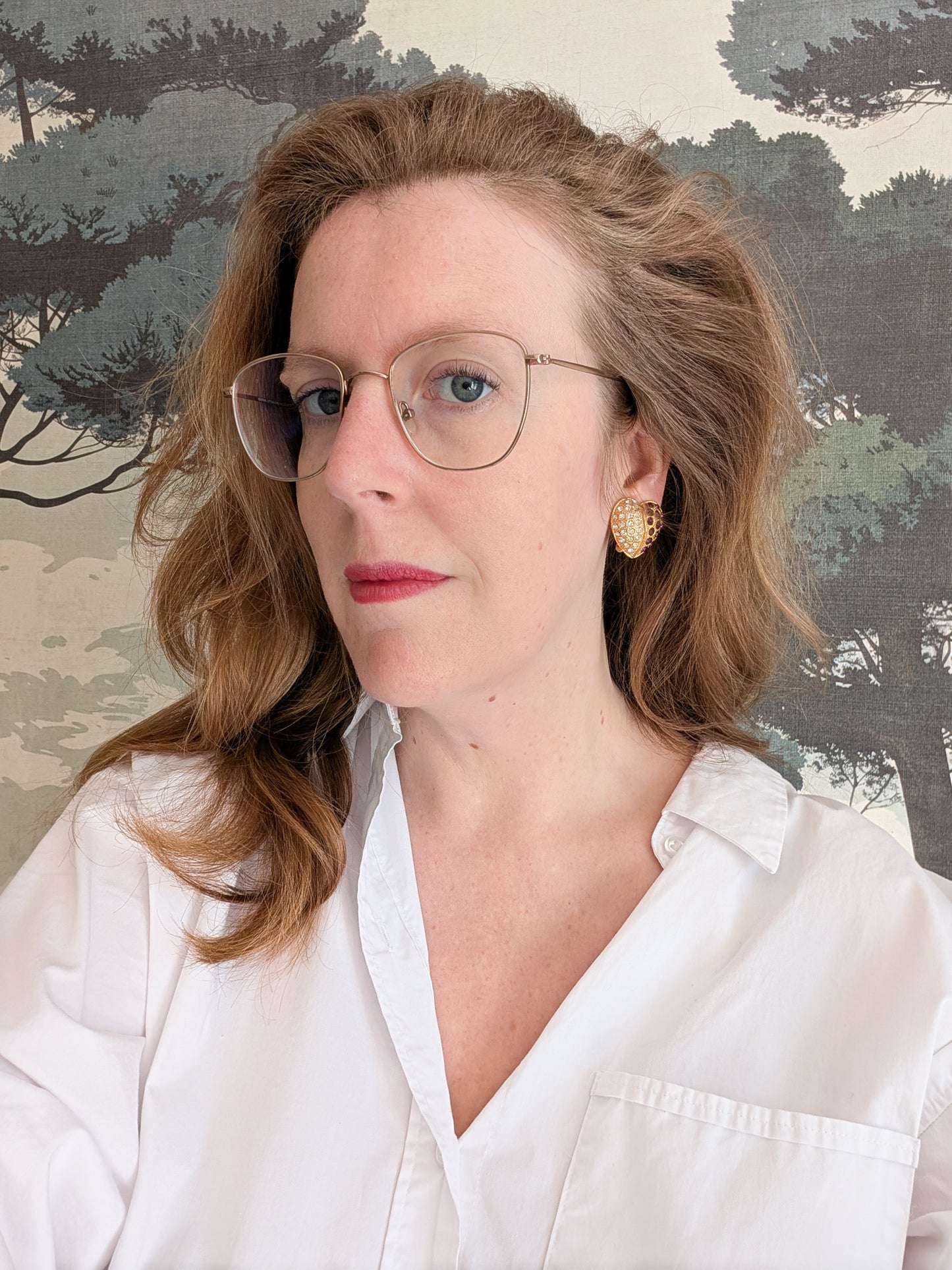 Boucles à clips coeurs