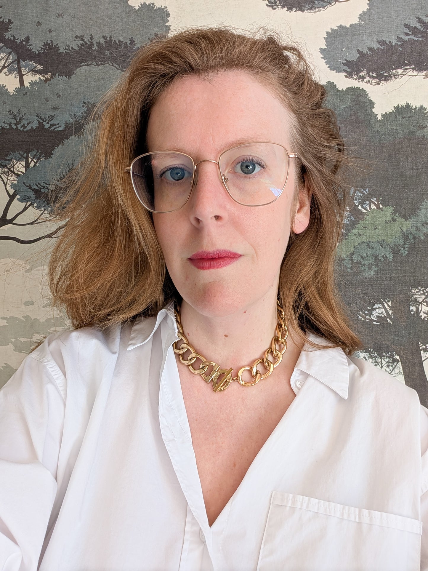 Collier gourmette Agatha