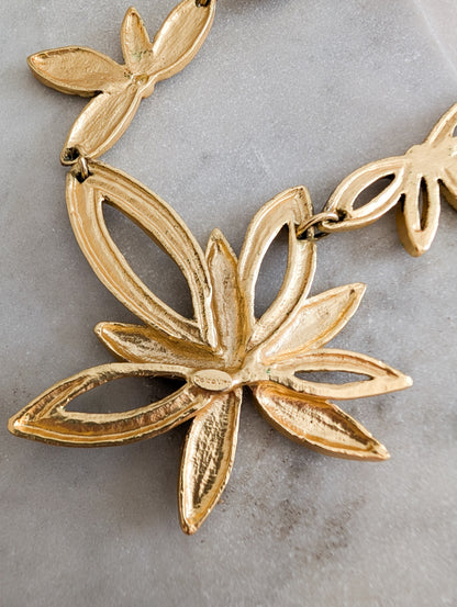 Collier fleurs Dolce Vita