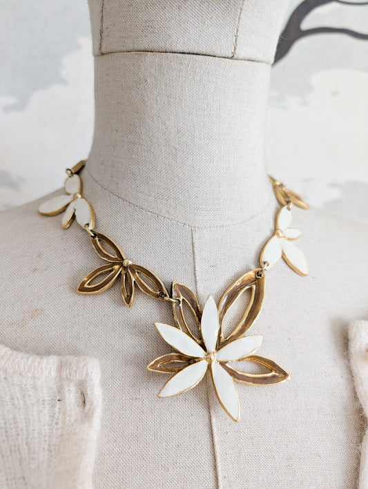 Collier fleurs Dolce Vita