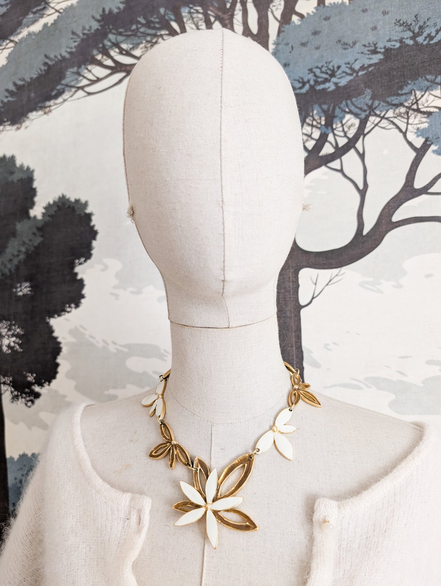 Collier fleurs Dolce Vita