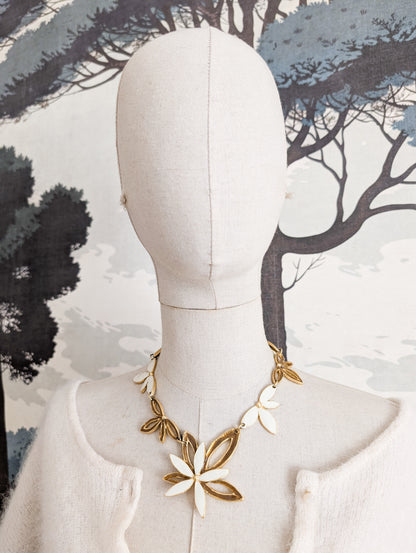 Collier fleurs Dolce Vita
