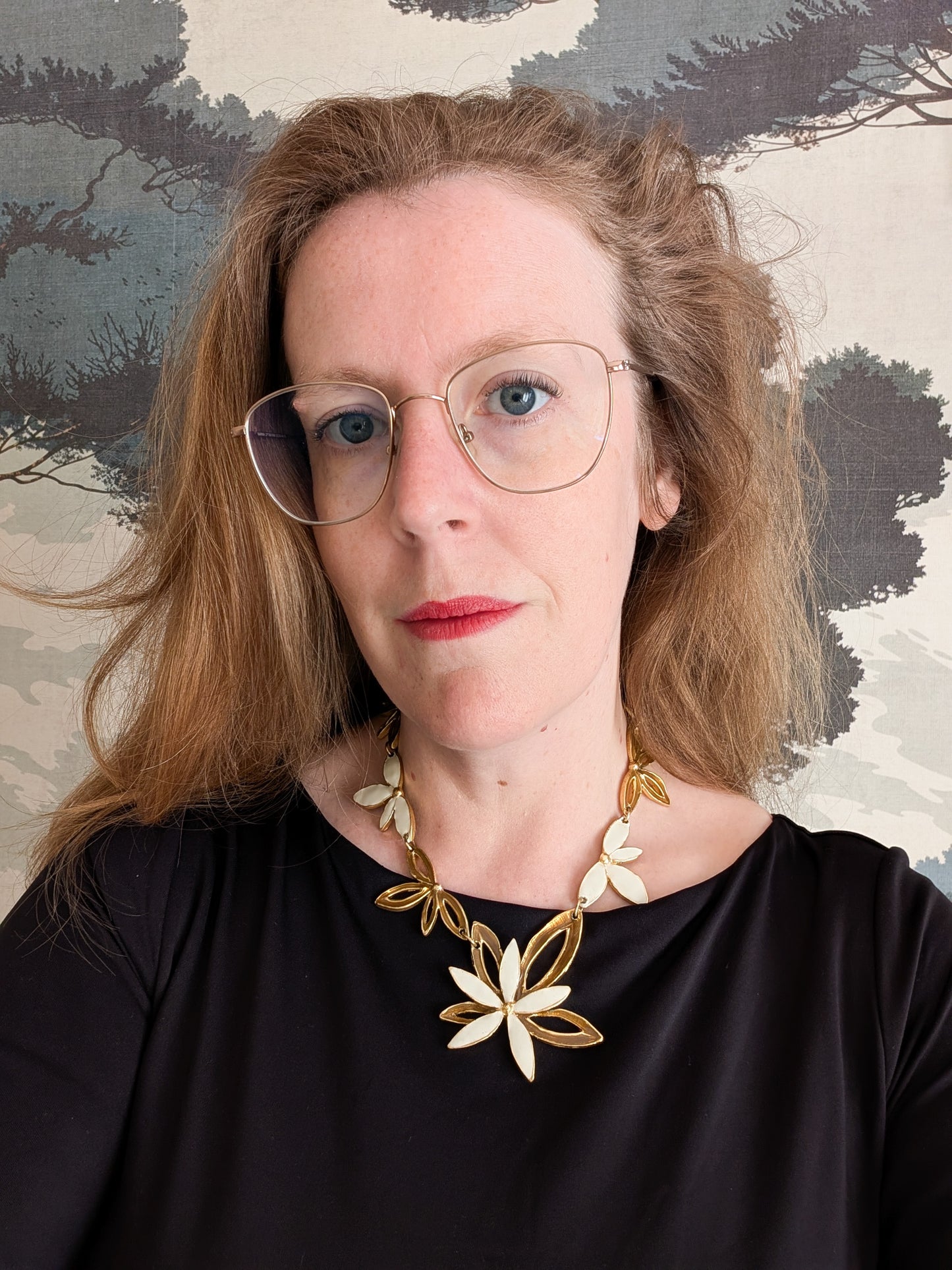 Collier fleurs Dolce Vita