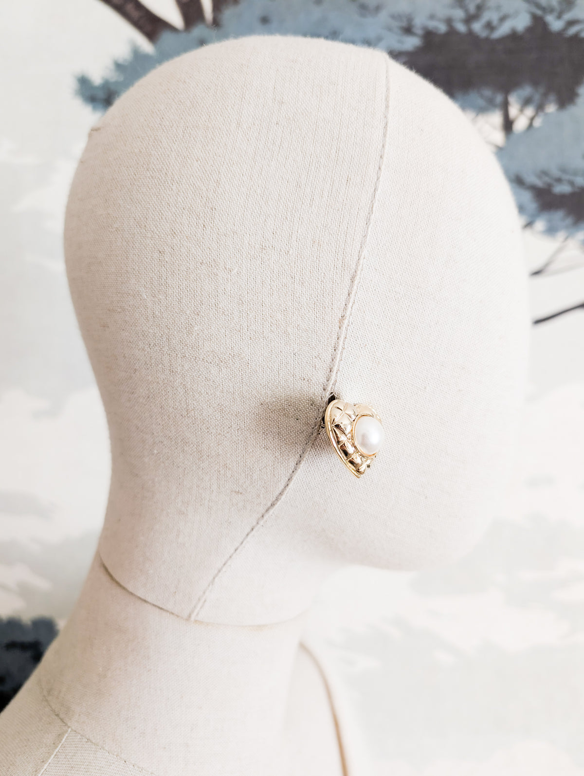 Boucles coeurs oreillers percées