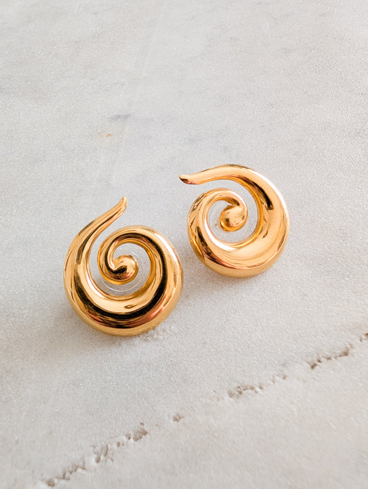 Boucles Simply Whispers 80's oreilles percées