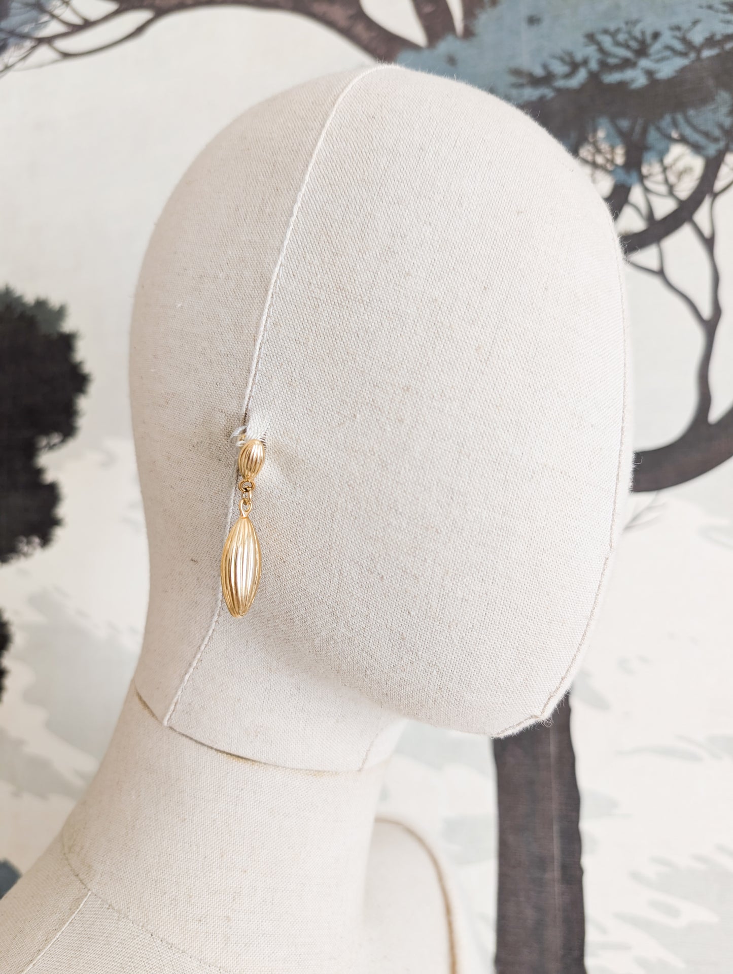 Boucles oreilles percées