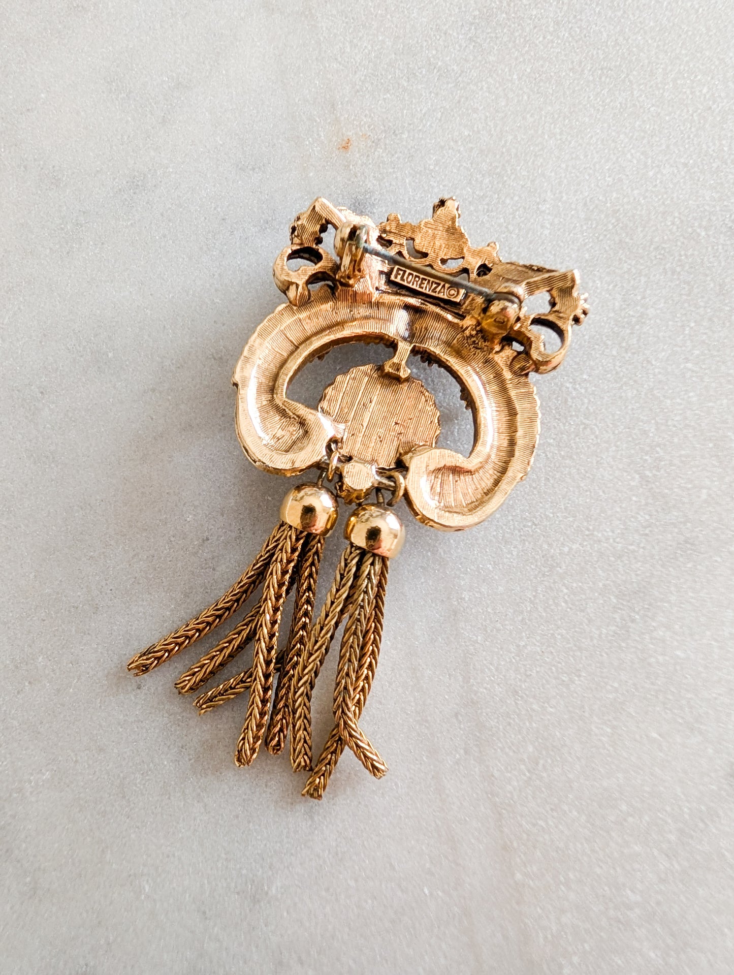 Broche américaine Florenza