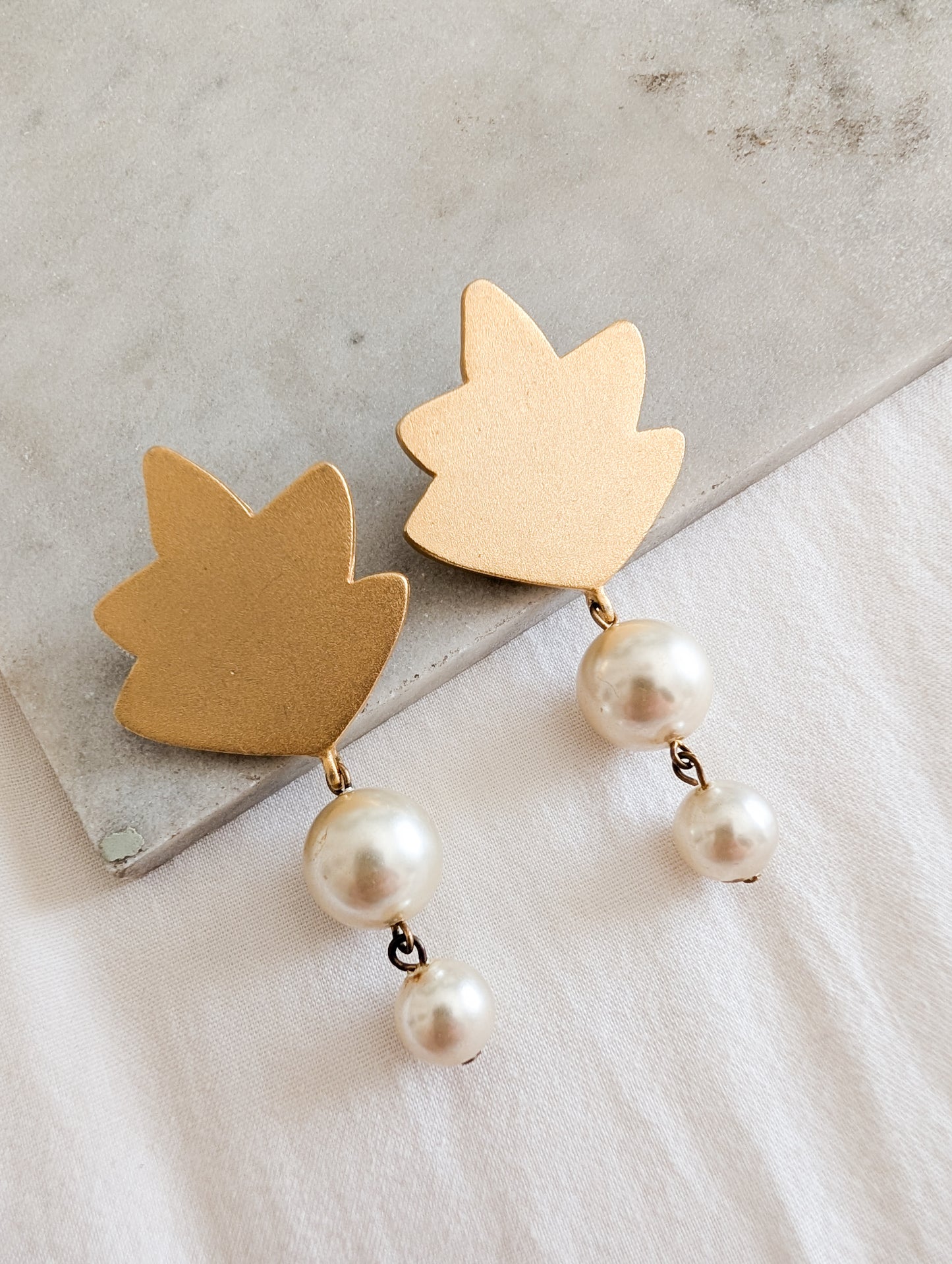 Boucles oreilles percées Biche de Berre
